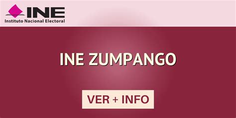 citas ine zumpango|Módulo INE Zumpango Cita, horario y dirección.